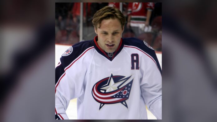 jack-johnson-blue-jackets-wide Jack Johnson Columbus Blue Jackets defenseman now Ohio State women hockey associate head coach