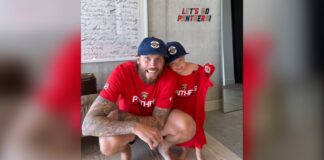 Markstrom Rocks Panthers Gear With Son After Devils Trade Jacob Markstrom and his son wear Florida Panthers gear after trade from Devils