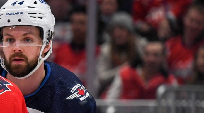 Morrissey Injury: Jets D-Man Week-to-Week, No Surgery Josh Morrissey Winnipeg Jets defenseman Team Canada Olympics injury