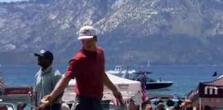 Boldy Marks Golf Ball With Gold Medal, Finishes Top 10 Matt Boldy Minnesota Wild uses Olympic gold medal ball marker at American Century Championship golf Lake Tahoe