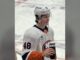 Matthew Schaefer Overtime Winner Makes Teenage D History New York Islanders defenseman Matthew Schaefer during warmups, a candidate to become the Islanders next captain