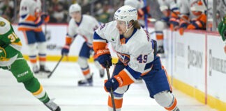 Wild Sign KHL Sniper Maxim Shabanov to One-Year Deal Maxim Shabanov New York Islanders forward skates with the puck against the Minnesota Wild