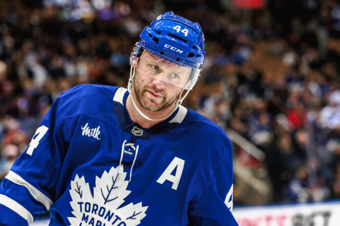 NHL: APR 11 Panthers at Maple Leafs Morgan Rielly Toronto Maple Leafs trade rumors defenseman