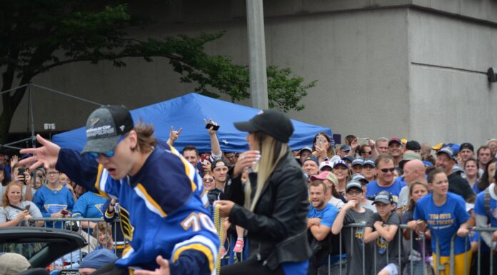 NHL Waivers: Tanev, Comrie Headline 61 Roster Cuts Oskar Sundqvist St. Louis Blues 2019 Stanley Cup parade one-year contract