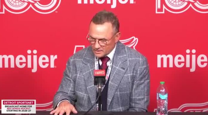 Red Wings GM Hire: Some Candidates Are Already Out Steve Yzerman Detroit Red Wings general manager press conference steps down