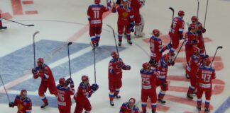 IIHF Upholds Russia Ban for 2027 Worlds and World Juniors Russia national hockey team on the ice, IIHF ban upheld for the 2027 World Championship and World Juniors