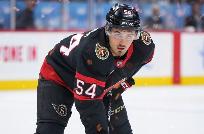 tyler-boucher-senators-signing-2026 Tyler Boucher Ottawa Senators forward signs one-year two-way contract 2026