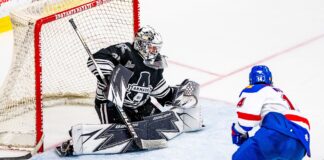 Deaf Goalie Lacelle Has a Real Shot at Canada’s World Juniors William Lacelle makes a save for the Blainville-Boisbriand Armada while pushing for a spot on Canada World Juniors roster