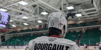 Senators Sign Xavier Bourgault, Avoid Arbitration Xavier Bourgault Belleville Senators Ottawa Senators prospect forward