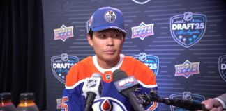 Aidan Park Draft Story: Oilers Pick Chasing More Than Fame Aidan Park Oilers prospect at the 2025 NHL Draft in Los Angeles