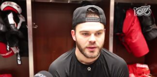 DeBrincat Contract: Will a Larkin Trade Push Him Out Too? Alex DeBrincat speaks to reporters in the Detroit Red Wings dressing room amid contract and trade questions