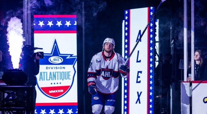 Alex Nylander Signing: Flames Hand a Calgary Kid a PTO Alex Nylander takes the ice at the 2023 AHL All-Star Classic before signing a PTO with the Calgary Flames