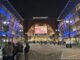 Stars Broadcast Move: Games Reportedly Headed to Prime Video American Airlines Center exterior with Dallas Stars fans arriving in Victory Park