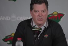 Bill Guerin Extension: Wild Lock Up GM of the Year Minnesota Wild general manager Bill Guerin speaks at a press conference after the team hired Dan MacKinnon as assistant director of amateur scouting