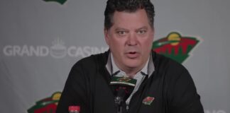Quinn Hughes Extension: Guerin Says Talks Are ‘a Process’ Minnesota Wild general manager Bill Guerin speaks at a press conference after the team hired Dan MacKinnon as assistant director of amateur scouting