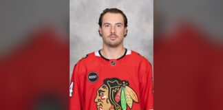 Boris Katchouk Signing: Hagel Trade Piece Lands in KHL Boris Katchouk headshot in a Chicago Blackhawks jersey after signing with Traktor Chelyabinsk of the KHL