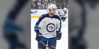 Burmistrov Signing: 8th Overall Pick Lands in the ECHL Alexander Burmistrov skating in a Winnipeg Jets jersey before signing with the ECHL Cincinnati Cyclones