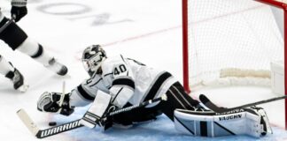 Cal Petersen Signing: Capitals Add a Fifth Goalie to Camp Cal Petersen makes a save, goaltender signed by the Washington Capitals to a PTO for 2026 training camp
