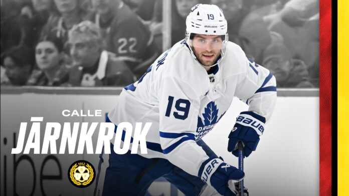 Calle Jarnkrok Brynas signing SHL Calle Jarnkrok Brynas signing SHL Toronto Maple Leafs forward returns to Sweden