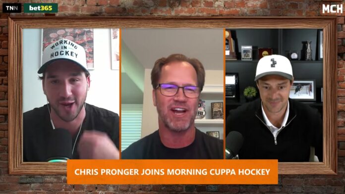 Chris Pronger Morning Cuppa Hockey player empowerment Chris Pronger discusses NHL trade requests and player empowerment on Morning Cuppa Hockey