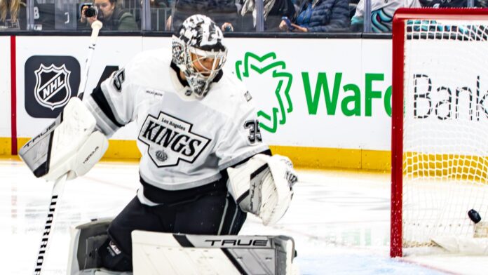 Darcy Kuemper Los Angeles Kings 2026 Darcy Kuemper Kings trade candidate goaltender in net