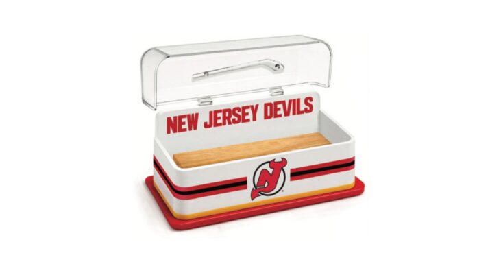 Devils Butter Bench Giveaway: Move Over, Gravy Boat New Jersey Devils Butter Bench Thanksgiving giveaway item for the 2026-27 season