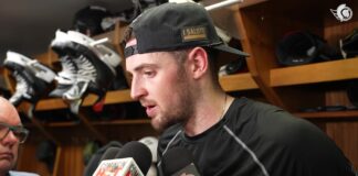 Batherson Contract: Sens Have Until Opening Night Drake Batherson speaks to reporters in the Ottawa Senators locker room amid contract extension talks