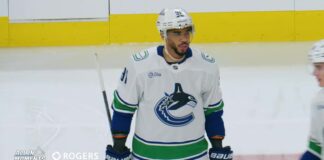 Evander Kane Free Agency: Price Is Down to League Minimum Evander Kane in a Vancouver Canucks jersey during his 1000th NHL game as he sits unsigned in 2026 NHL free agency