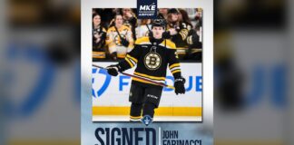 John Farinacci Signing: One NHL Game, One Shot, One Goal John Farinacci signing Milwaukee Admirals AHL contract 2026