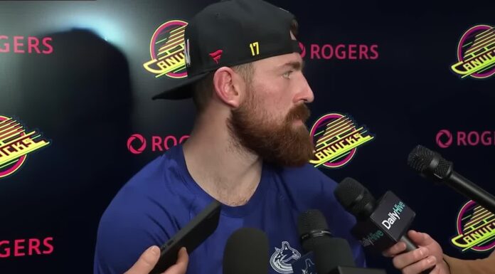 Hronek Trade Talk: ‘That’s Why I Signed There for Eight Years’ Filip Hronek speaks to media at Rogers Arena about staying with the Vancouver Canucks through the rebuild