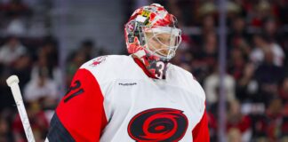 Frederik Andersen Injury: Oilers Goalie Out Until Late October Carolina Hurricanes goaltender Frederik Andersen during Game 3 of the 2026 first round against the Ottawa Senators