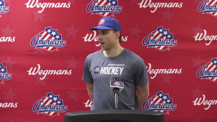 Jake Leschyshyn HIFK signing 2026 Jake Leschyshyn HIFK signing Liiga Rochester Americans Sabres