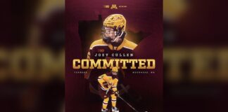 Joey Cullen Commits to Minnesota, Joins Brothers at Gophers Joey Cullen commits to Minnesota Golden Gophers hockey, Moorhead forward and 2028 NHL Draft prospect