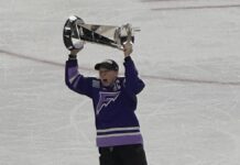 Coyne Schofield Contract: Frost Captain Isn’t Taking a Year Off Kendall Coyne Schofield hoists the Walter Cup in her Minnesota Frost jersey after re-signing a two-year contract