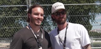 Logan Thompson, Matt Roy IndyCar Lap: ‘This Is Insane’ Logan Thompson and Matt Roy in IndyCar firesuits at the Freedom 250 Grand Prix street course in Washington DC