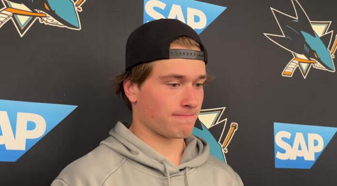 Celebrini Contract: Sharks Star Left Money on the Table Macklin Celebrini speaks to media about his Sharks contract extension and the captaincy