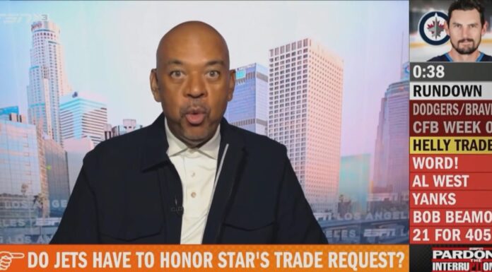 Wilbon on Hellebuyck Trade Request: ‘Go to Hell’ Michael Wilbon rips Connor Hellebuyck trade request from Winnipeg Jets on ESPN Pardon the Interruption