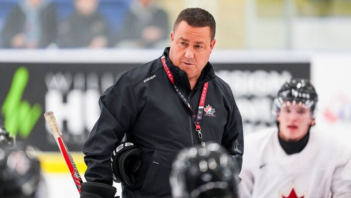 Misha Donskov Oilers coaching consultant Misha Donskov coaching consultant Edmonton Oilers Hockey Canada World Juniors head coach