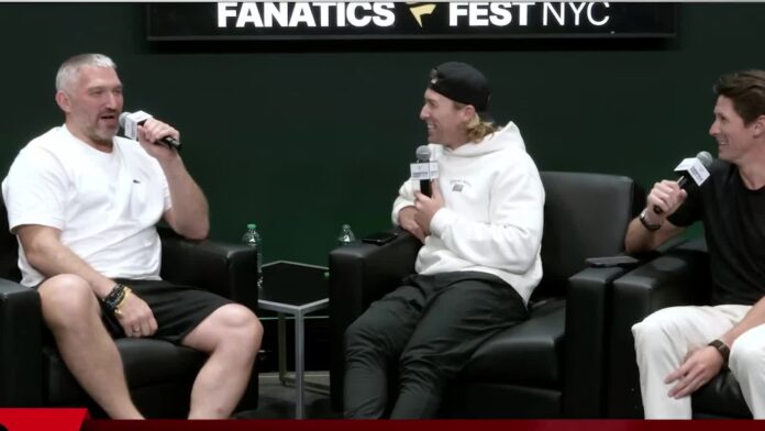 Alex Ovechkin plunger story Empty Netters Fanatics Fest Alex Ovechkin tells the toilet plunger story on the Empty Netters podcast at Fanatics Fest NYC
