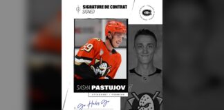 Sasha Pastujov Signing: Canadiens Pay the League Minimum Sasha Pastujov Canadiens signing announcement graphic, one-year two-way contract 2026-27