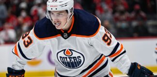 Nugent-Hopkins Record: Six Games From Passing Kevin Lowe Ryan Nugent-Hopkins Oilers games played record Kevin Lowe