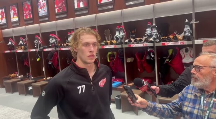 Edvinsson Contract: He’s at Red Wings Camp on a PTO Simon Edvinsson contract talks on hold as Detroit Red Wings search for a new general manager