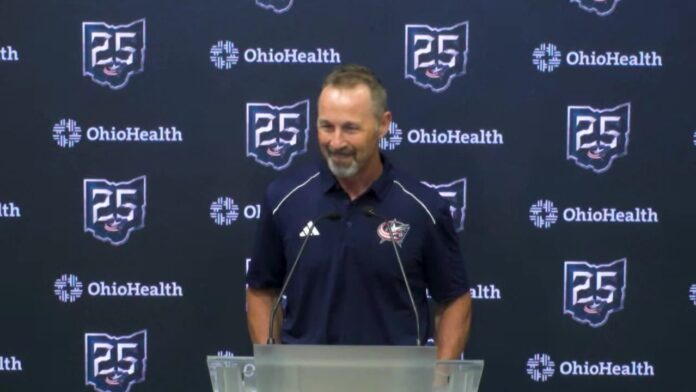 Trevor Timmins Blue Jackets director of amateur scouting Trevor Timmins speaks at a Columbus Blue Jackets media availability about the NHL Draft