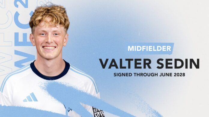 Valter Sedin signs with Whitecaps FC 2 Valter Sedin, son of Henrik Sedin, signs a professional contract with Whitecaps FC 2 through June 2028