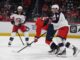 Werenski Extension: ‘Hopefully When I’m Eligible One Gets Done’ Zach Werenski of the Columbus Blue Jackets defends in front of the net at Capital One Arena