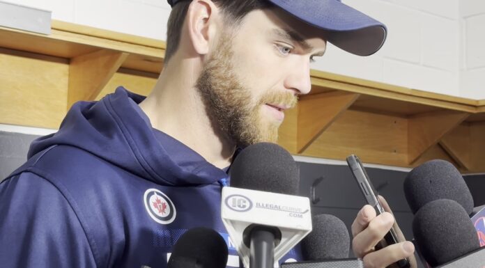 Jets’ Lowry on Hellebuyck Trade: ‘Not Worth Our Time’ Winnipeg Jets captain Adam Lowry speaks to media about the Connor Hellebuyck trade request ahead of 2026-27 training camp