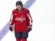 Andrew Cristall Fined: NHL Passes on Face Cross-Check Ban Washington Capitals forward Andrew Cristall skates off the ice after his ejection against the Philadelphia Flyers in Hershey