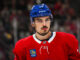 Xhekaj Signing: Canadiens Keep the Sheriff for One More Year Montreal Canadiens defenseman Arber Xhekaj at Bell Centre after signing a one-year contract