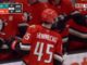 Sennecke Hat Trick: Three Straight Goals in Ducks Opener Beckett Sennecke celebrates along the Anaheim Ducks bench after scoring against the San Jose Sharks in the preseason opener