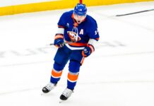 Bo Horvat Named Islanders Captain, Replacing Anders Lee Bo Horvat Islanders captain celebrates a goal at UBS Arena